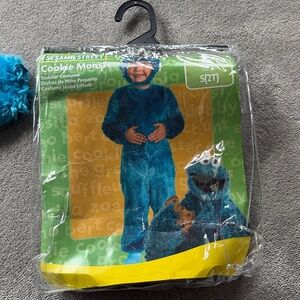 Sesame Street Blue Cookie Monster Costume